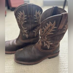Ariat Dark Brown Leather Boots